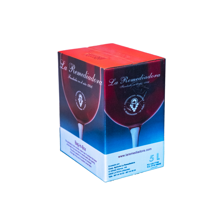 Lote 4 Bag in Box Tinto 5 Litros,  La Remediadora